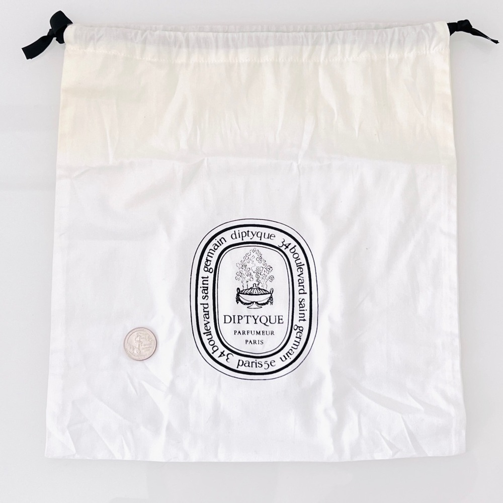 Diptyque extra large dust bag for citronelle jumbo candle